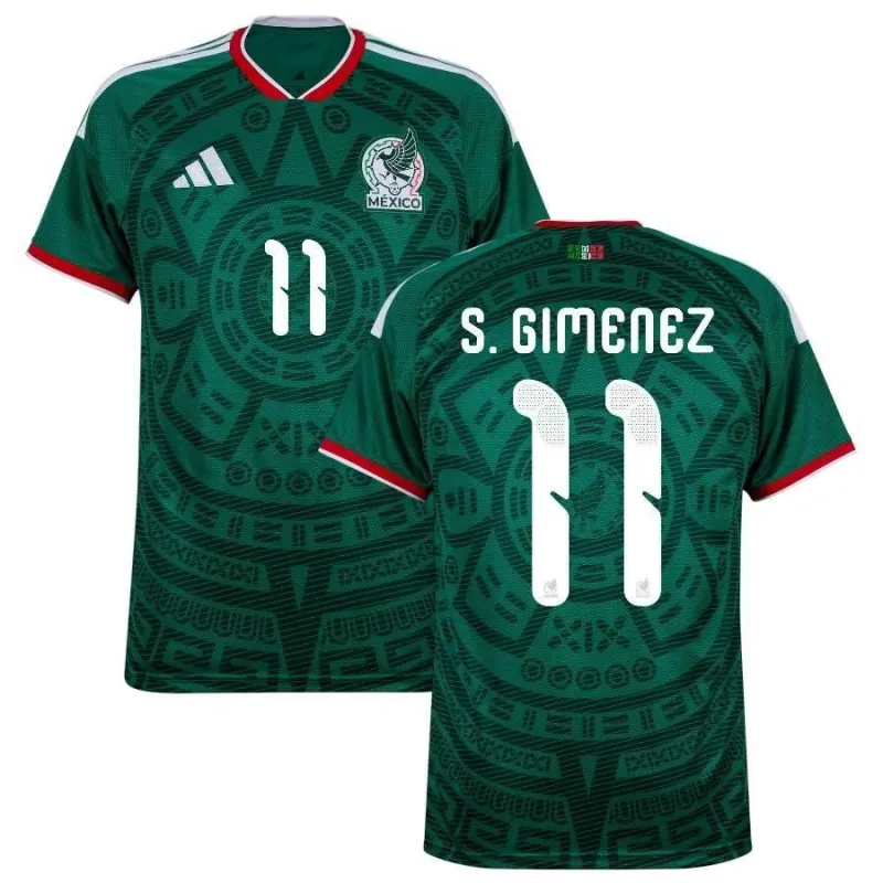 Mexiko S. GIMENEZ 2026/27 Heimtrikot Grün