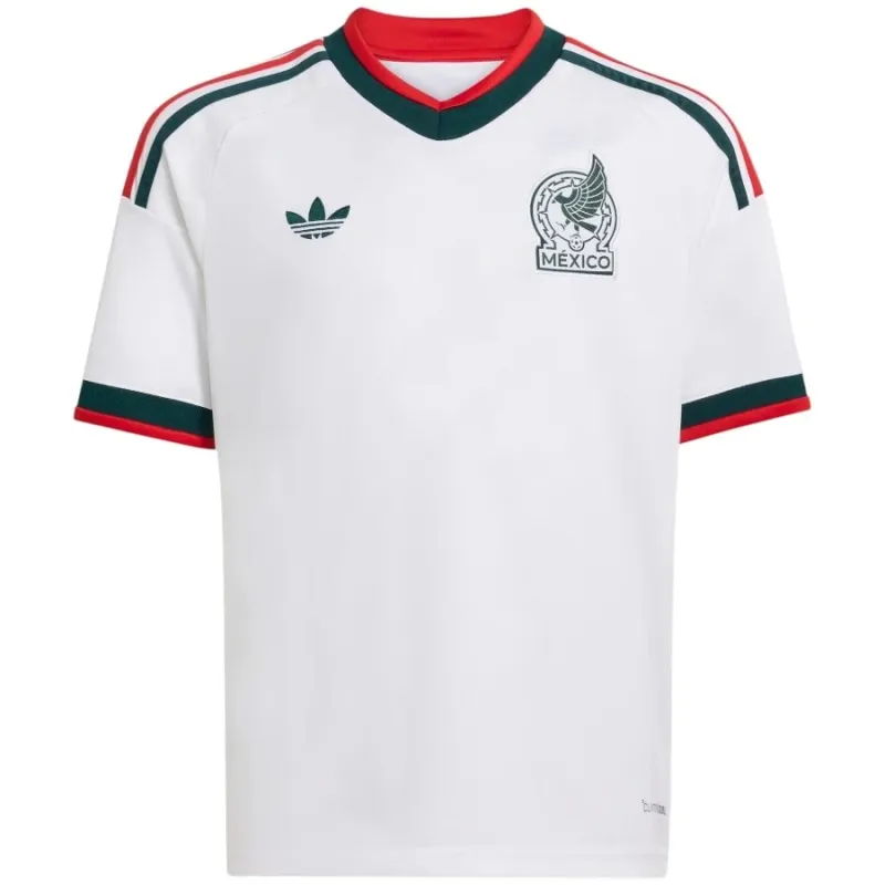 Messico 2026/27 maglia trasferta bambino bianca