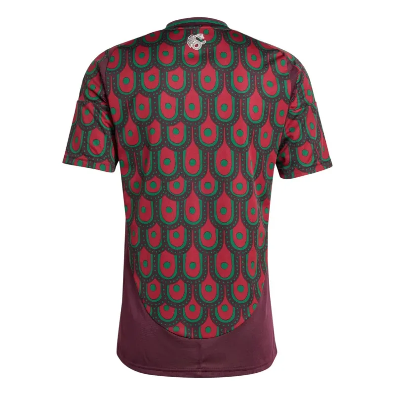 Mexique 2024-25 Domicile Supporter Enfant Maillot - Rouge