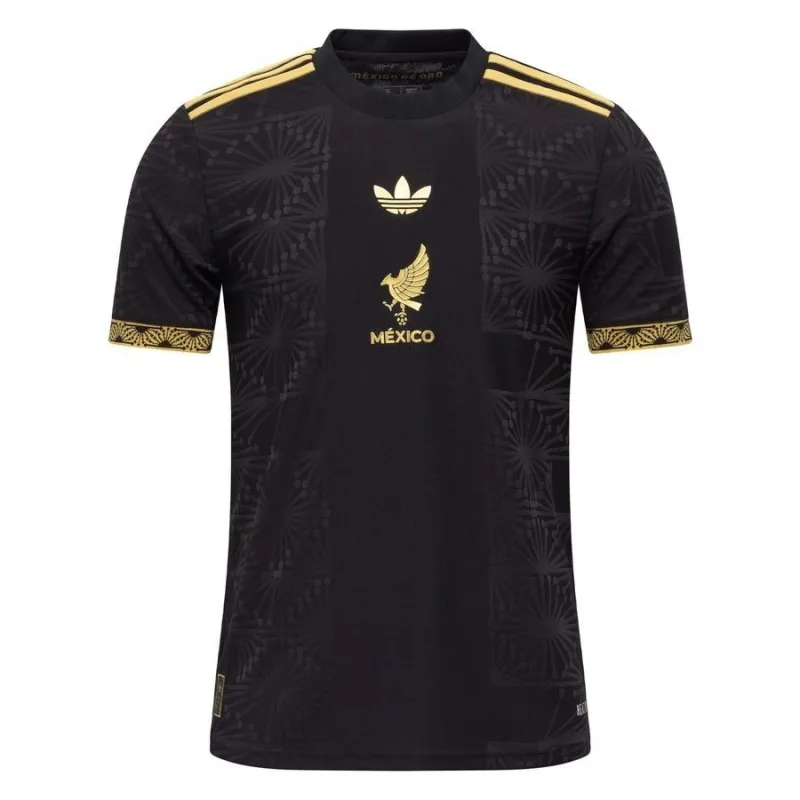 Mexiko Gold Cup Heim Fan-Trikot - Schwarz