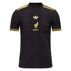Mexiko Gold Cup Heim Fan-Kinder Trikot - Schwarz