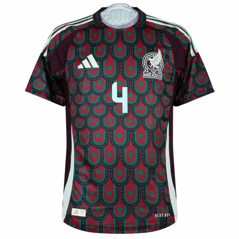 Alvarez Mexiko 2024/25 Heim Fan-Trikot - Rot