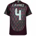 Alvarez Mexiko 2024/25 Heim Fan-Trikot - Rot