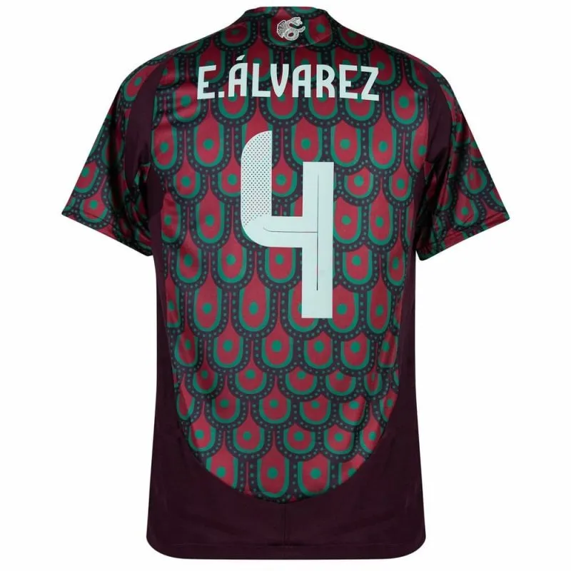 Alvarez Mexiko 2024/25 Heim Fan-Trikot - Rot