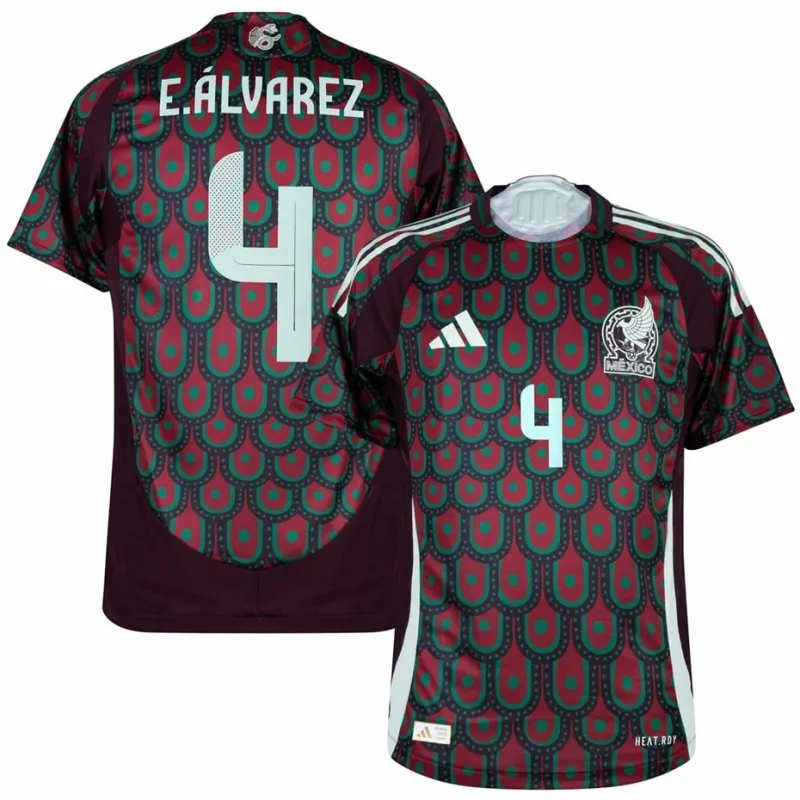Alvarez Mexiko 2024/25 Heim Fan-Trikot - Rot