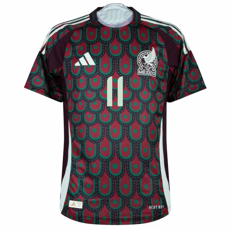 Jiménez Mexiko 2024/25 Heim Fan-Trikot - Rot