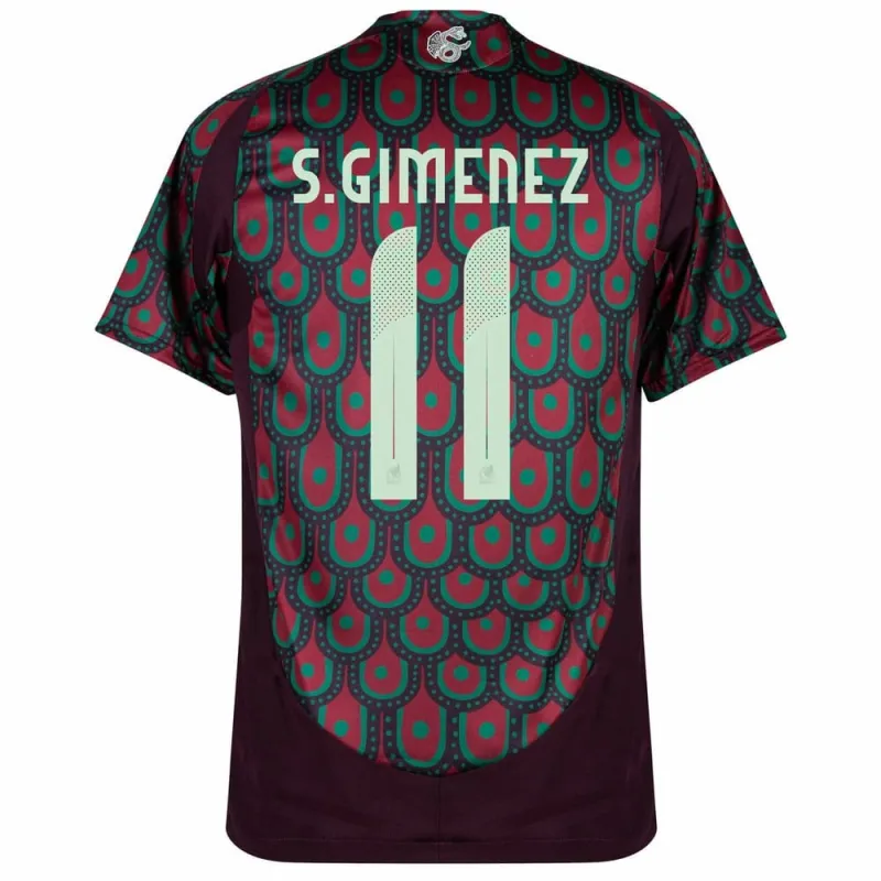 Jiménez Mexiko 2024/25 Heim Fan-Trikot - Rot