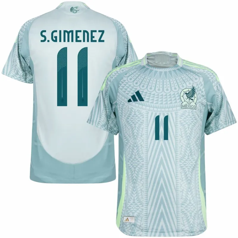 Chicharito Mexique 2024-25 Extérieur Maillot Supporter - Vert