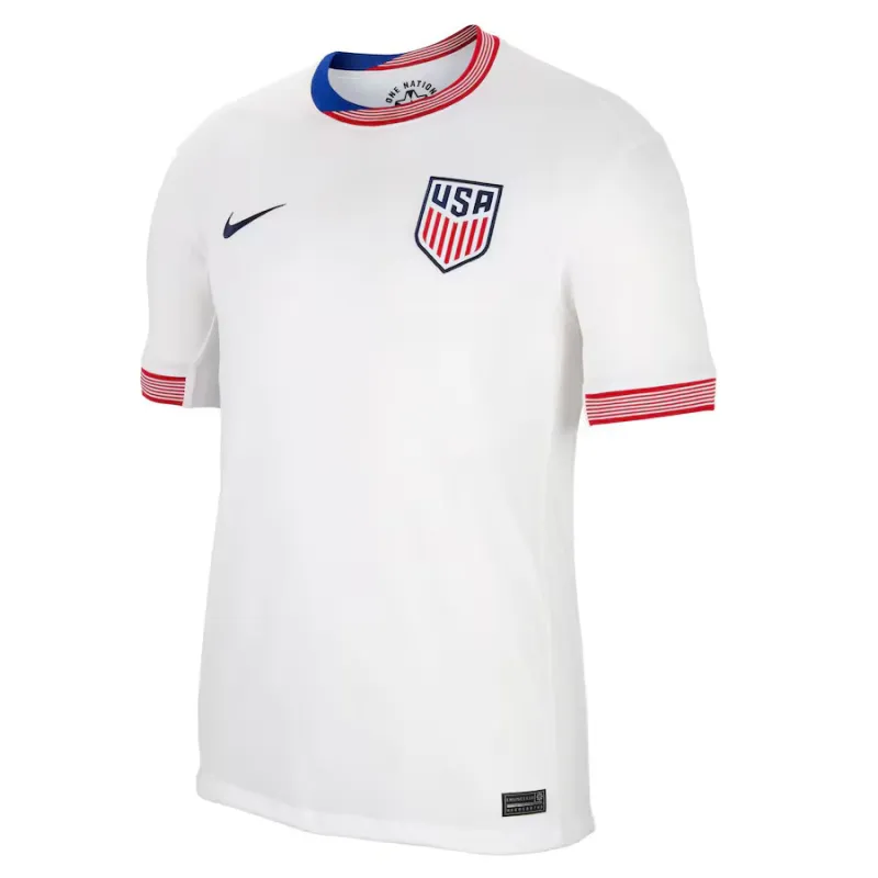 Le maillot domicile de l'équipe des États-Unis 2024/25 - Version pour les supporters - Blanc