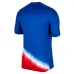 The US team's 2024/25 children's away jersey set, blue