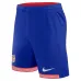 Die Shorts der US-Mannschaft 2024/25, blau