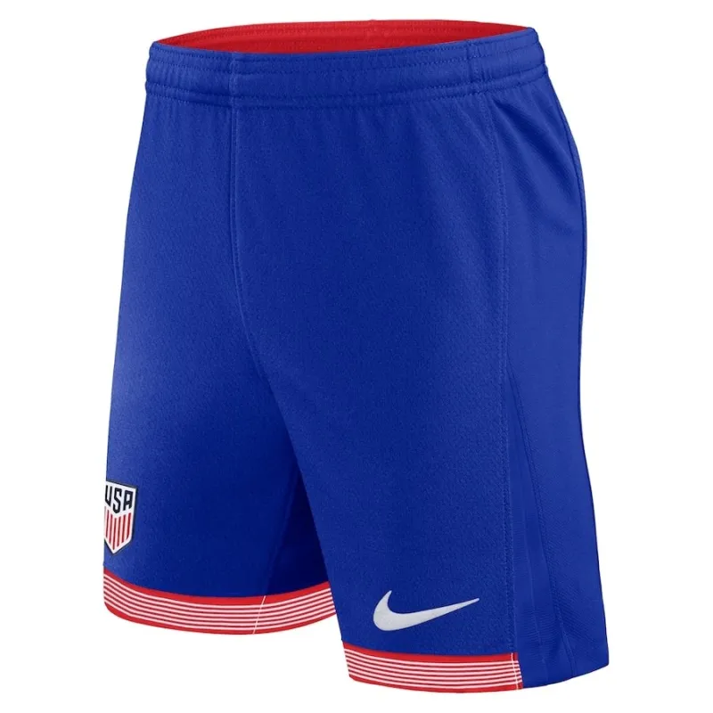 Die Shorts der US-Mannschaft 2024/25, blau