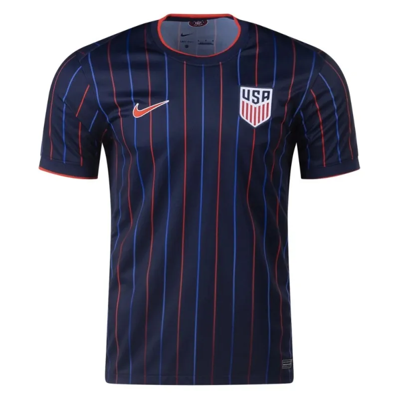 USA 2025/26 Auswärts-Trikot für Spieler - Blau