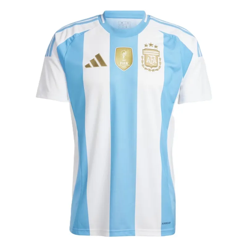 Maglia di casa dei tifosi in blu chiaro dell'Argentina 2024/25