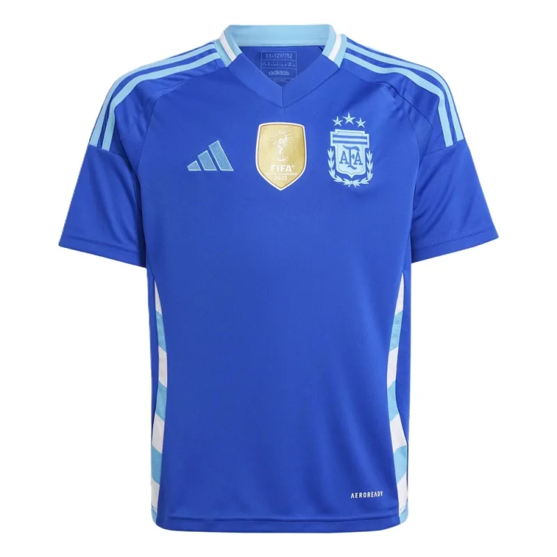 Argentina 2024/25 Away Kids' Jersey (Blue)