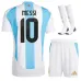 Messi Argentina 2024/25 Home Kids Kit - Blue and White