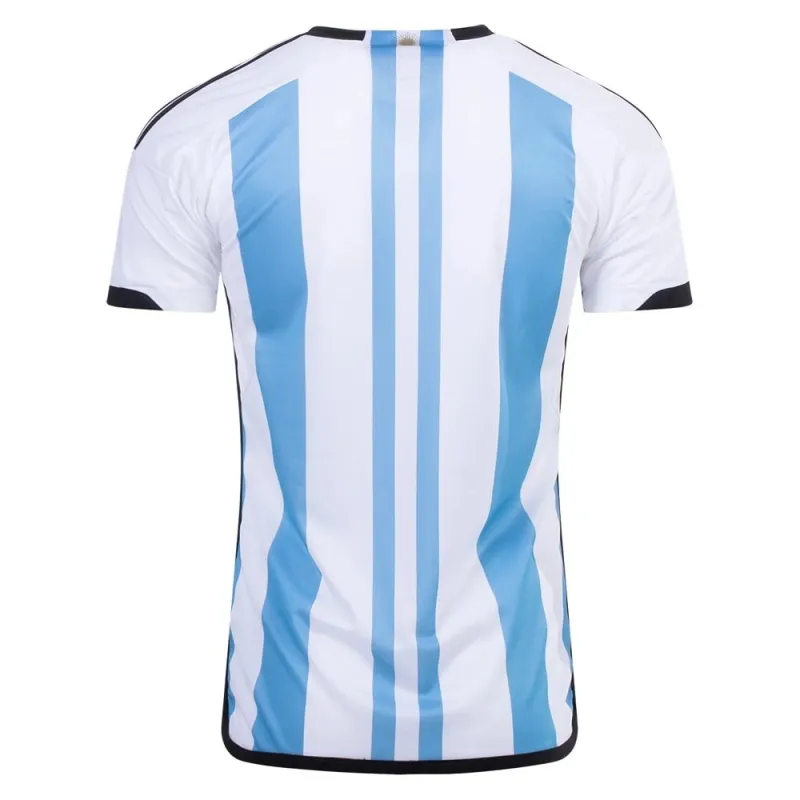 Maglia di casa dell'Argentina 2022/23 a 3 stelle (Blu celeste)