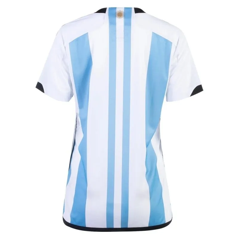 Maglia di casa femminile dell'Argentina 2022/23 a 3 stelle (Blu celeste)
