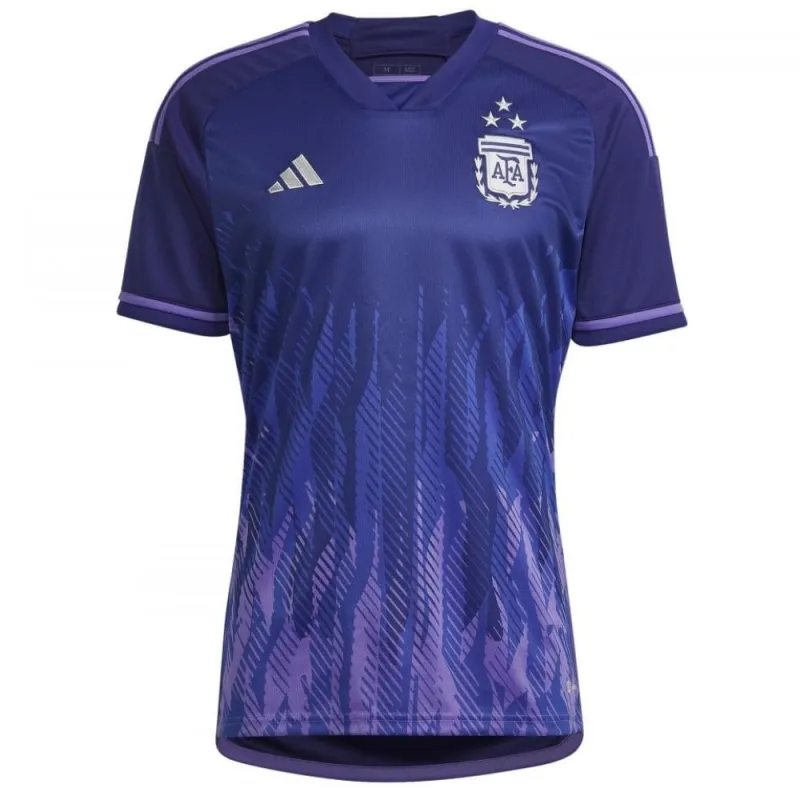 Argentinien 2022 Weltmeisterschaft 3-Sterne Auswärtstrikot (Lila)