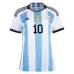 Messi, Argentina 2022/23 3-Star Women's Jersey (Sky Blue)