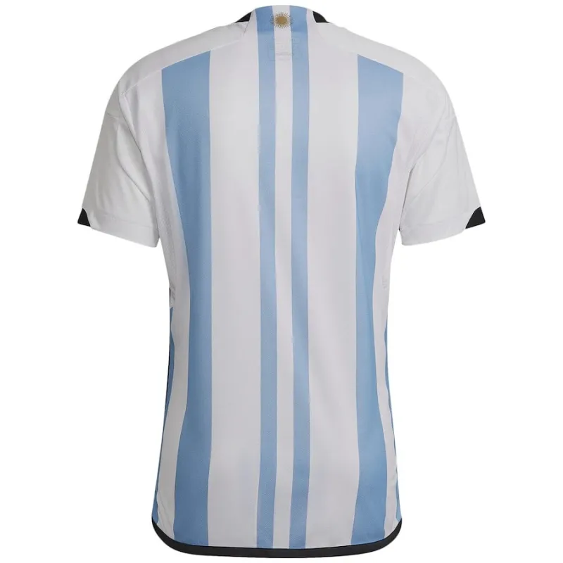 ：Argentinien 2022 Weltmeisterschaft Heimtrikot (Himmelblau)