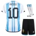 Messi Argentina 2022 World Cup Kids Kit - Sky Blue