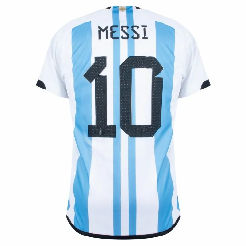 Messi Argentina 2022 World Cup Kids Kit - Sky Blue