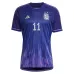 DI MARIA, Maglia di trasferta dell'Argentina per la Coppa del mondo 2022 (Blu)