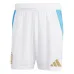 Argentinien 2024/25 Heimshorts - Fan-Version (Weiß)