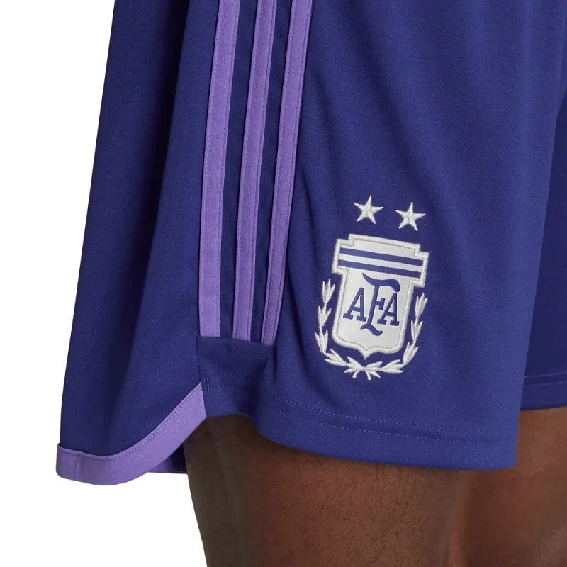 Argentinien 2022 Weltmeisterschaft Auswärtshorts - Fan-Version (Blau)
