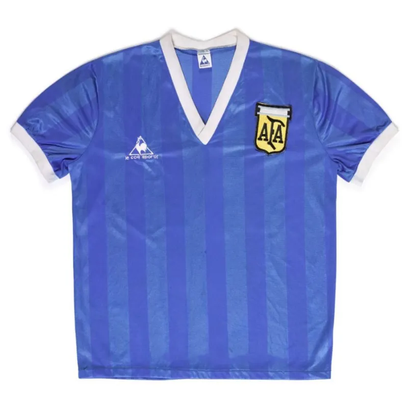 Argentinien 1986 Auswärtstrikot (Blau)