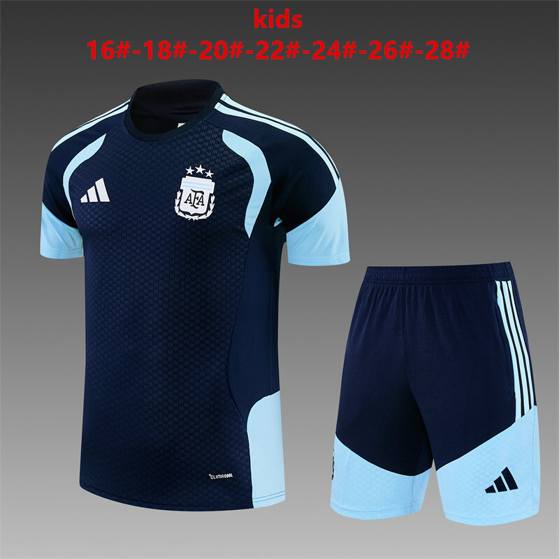 Argentina 2026/27 Set Allenamento Bambino blu