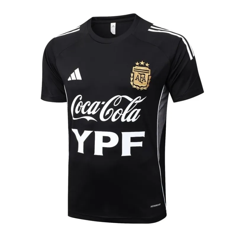 Camiseta de entrenamiento + Pantalones cortos Argentina 2025/26 - Negro