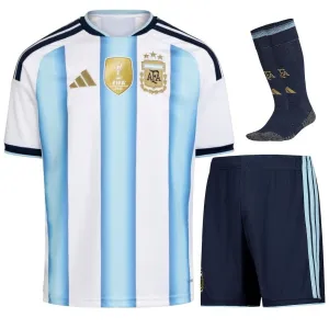 Argentina 2026/27 Home Kids Kit - Blue/White