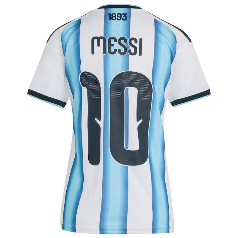 Camiseta local mujer Argentina MESSI 2026/27 - Azul/Blanco