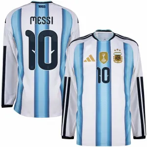 Argentina MESSI 2026/27 Home Long Sleeve Jersey - Blue/White