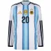 Argentina MAC ALLISTER 2026/27 Home Long Sleeve Jersey - Blue/White