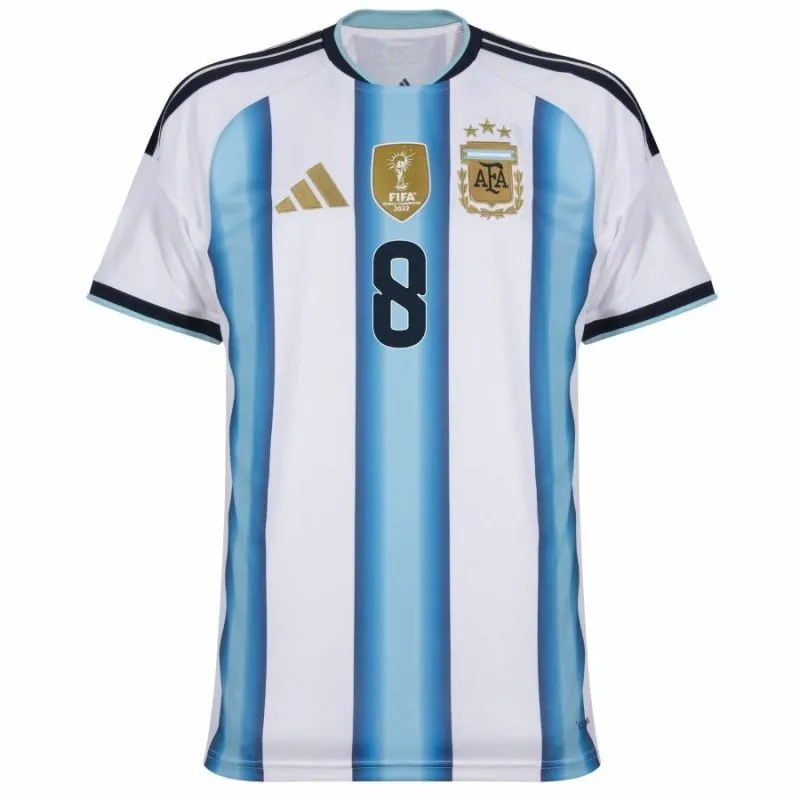 Camiseta local Argentina E.FERNANDEZ 2026/27 - Azul/Blanco