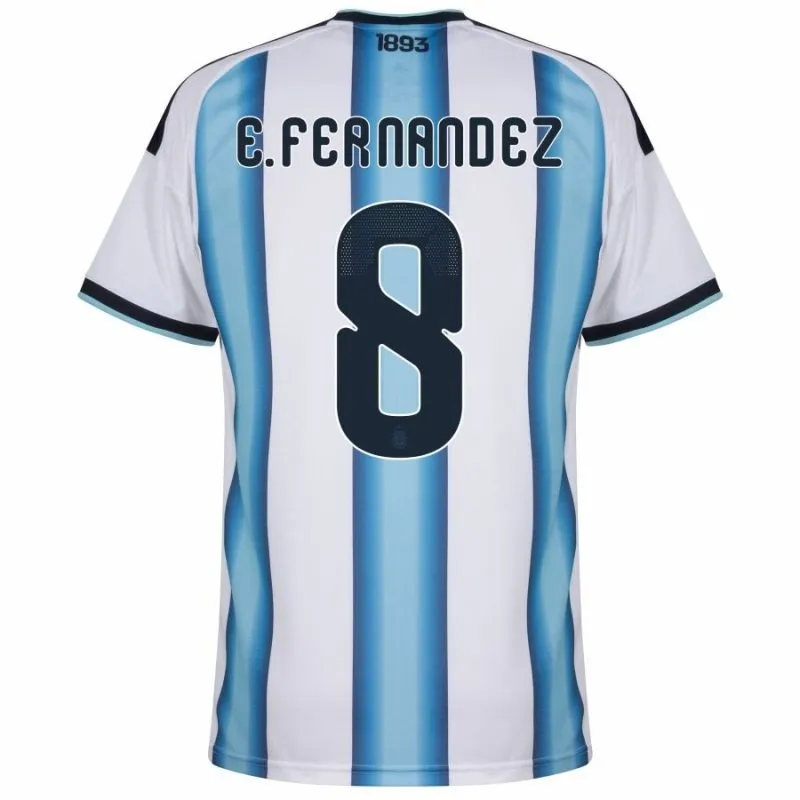 Camiseta local Argentina E.FERNANDEZ 2026/27 - Azul/Blanco