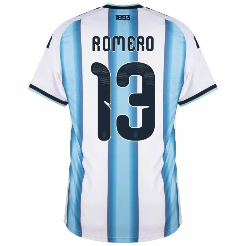 Camiseta local Argentina ROMERO 2026/27 - Azul/Blanco