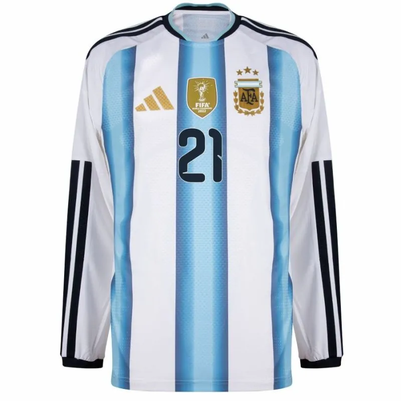Argentina MASTANTUONO 2026/27 Maglia home a maniche lunghe - Blu/Bianca