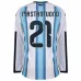Argentina MASTANTUONO 2026/27 Maglia home a maniche lunghe - Blu/Bianca