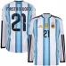 Argentina MASTANTUONO 2026/27 Maglia home a maniche lunghe - Blu/Bianca