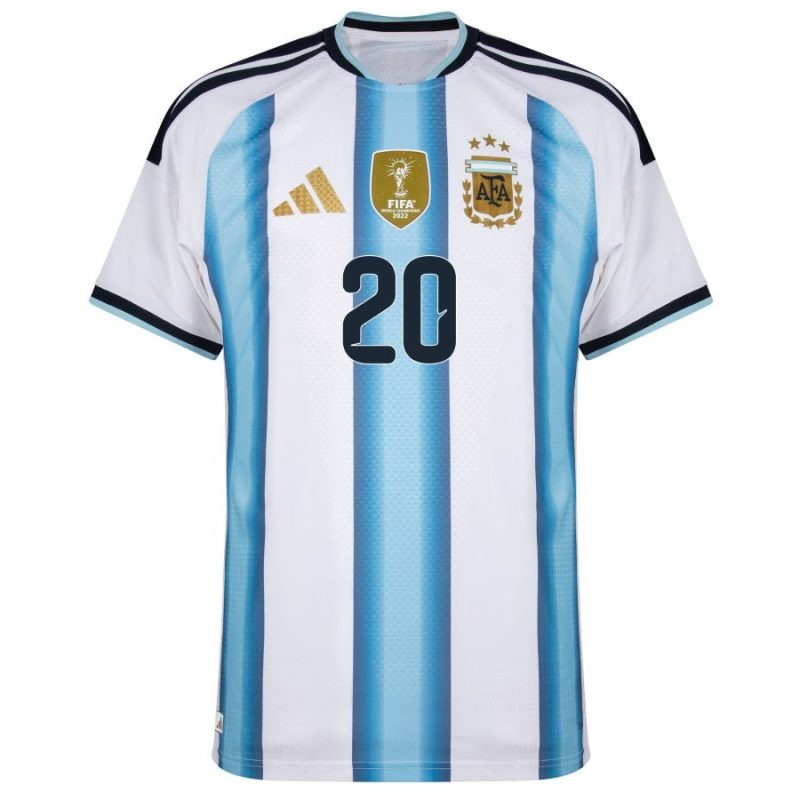 Argentina MAC ALLISTER 2026/27 Home Jersey - Blue/White
