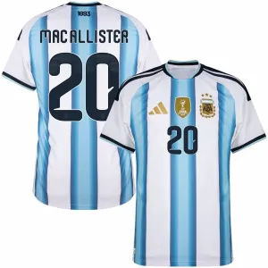 Argentina MAC ALLISTER 2026/27 Home Jersey - Blue/White