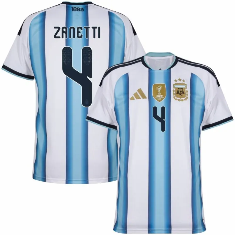 Maglia casalinga Argentina ZANETTI 2026/27 - Blu/Bianco