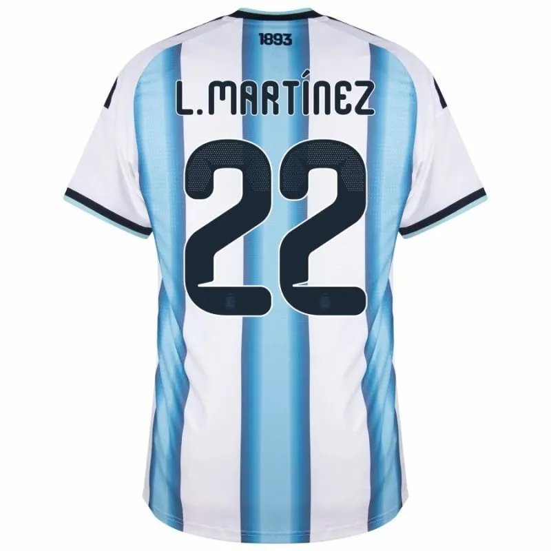 Camiseta local Argentina L.MARTINEZ 2026/27 - Azul/Blanco