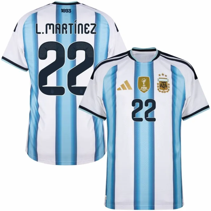 Camiseta local Argentina L.MARTINEZ 2026/27 - Azul/Blanco