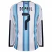 Argentina DE PAUL 2026/27 Camiseta local de manga larga - Azul/Blanca