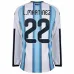 Argentine L.MARTINEZ 2026/27 Maillot domicile à manches longues - Bleu/Blanc